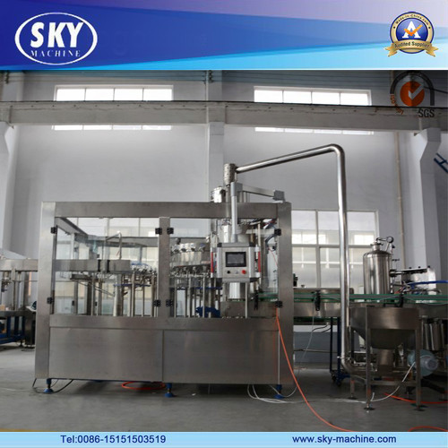 Pet Bottle Automatic Gas Water Filling Machine